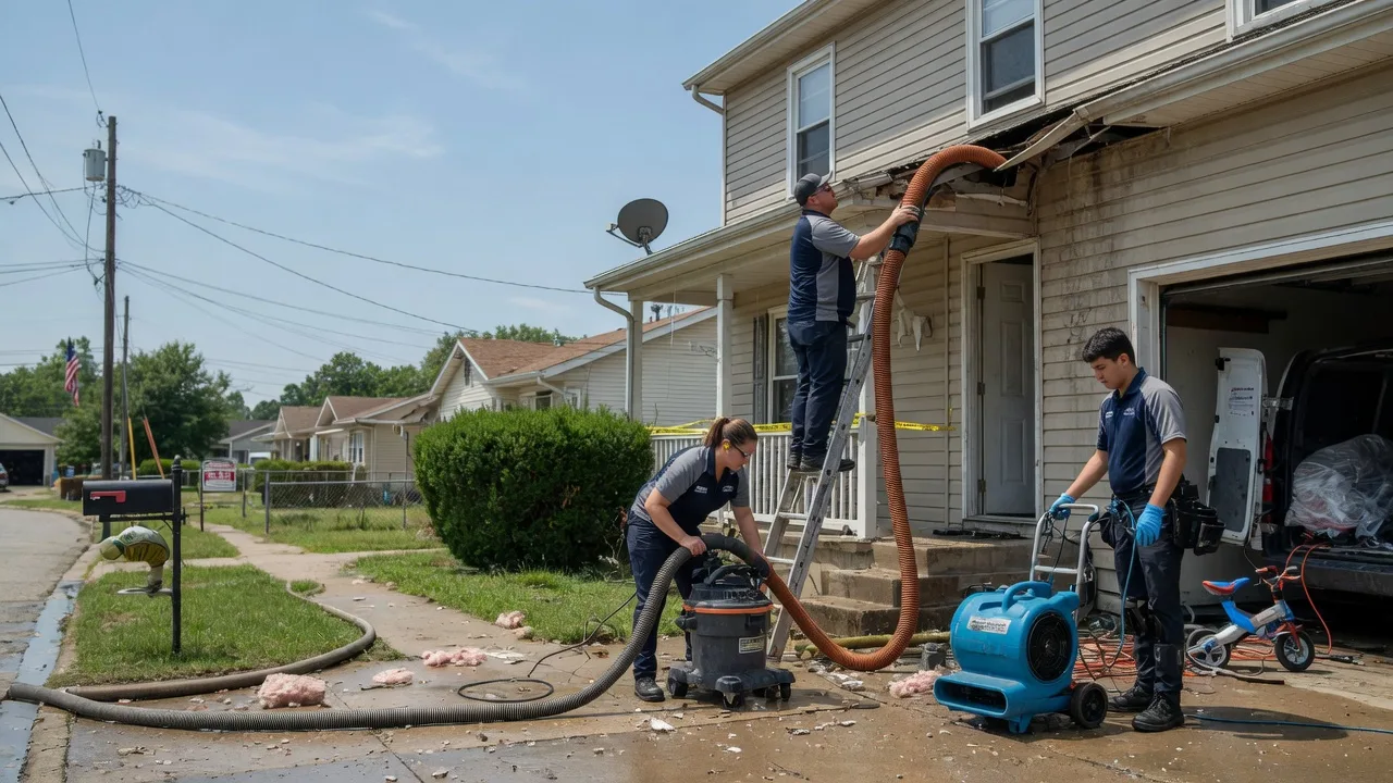 Water Damage Restoration in Starkville, MS near me